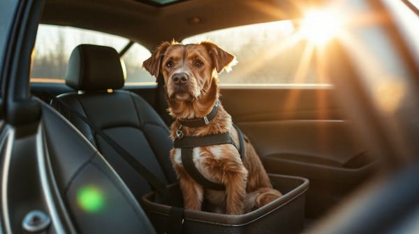 Solutions pratiques pour sécuriser votre chien en voiture